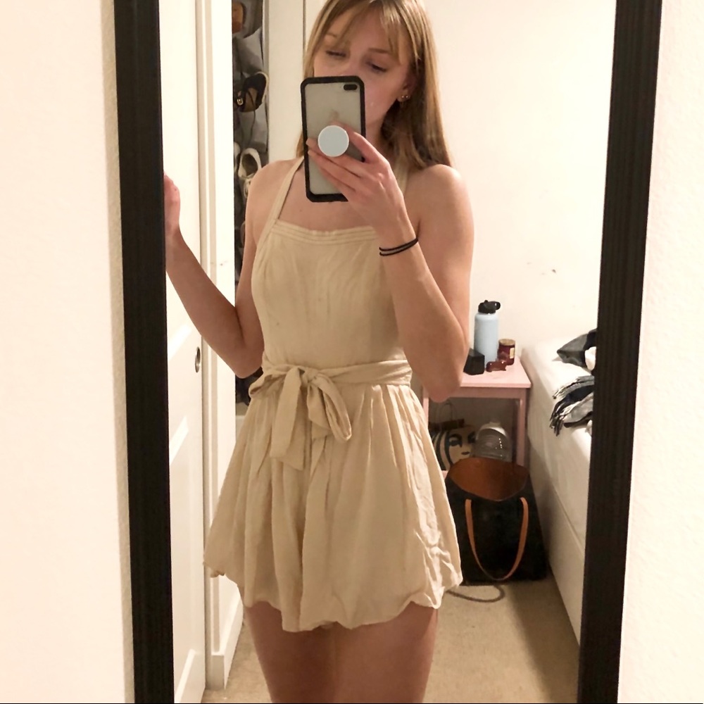 Kimchi Blue Baby Pink Romper